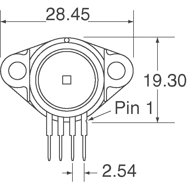 MPX2102ASX NXP USA Inc.  Pressure Sensors Transducers